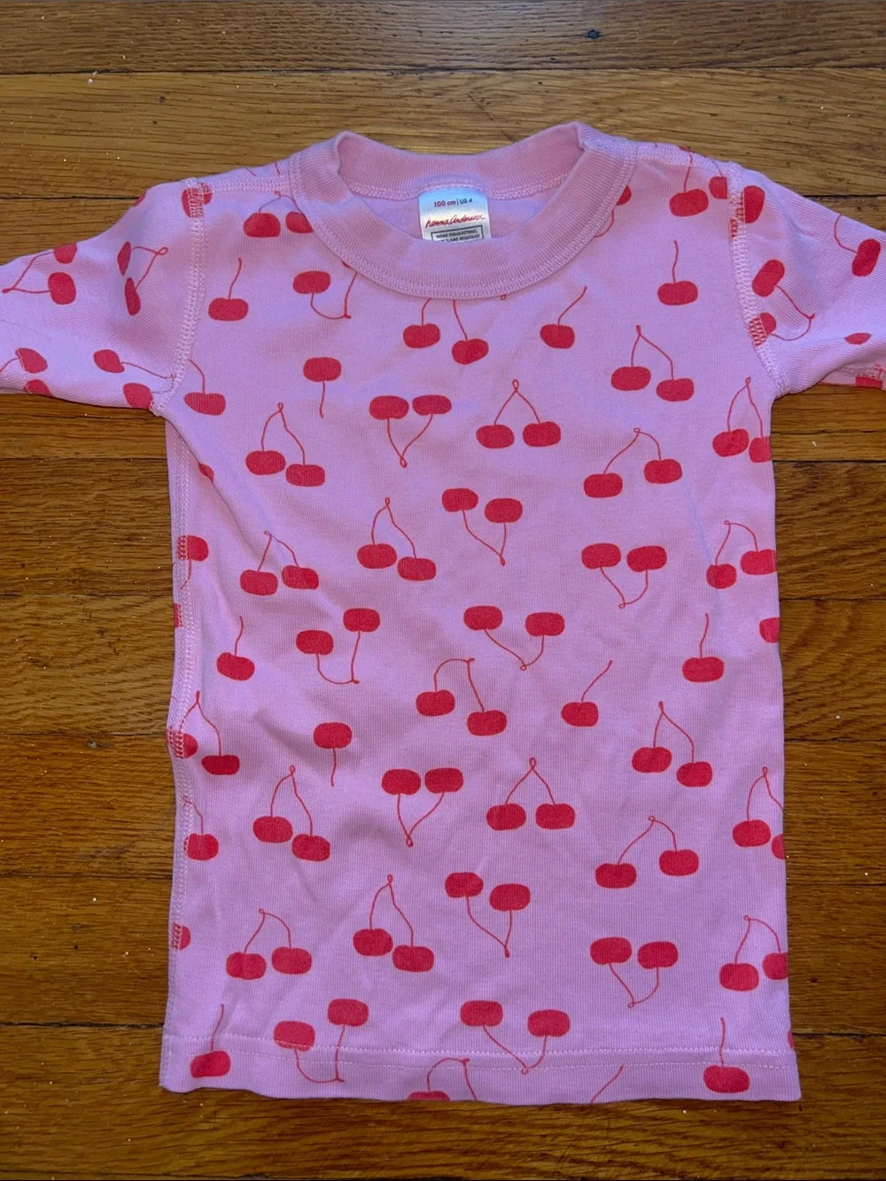 Hanna Andersson organic cherry pajamas